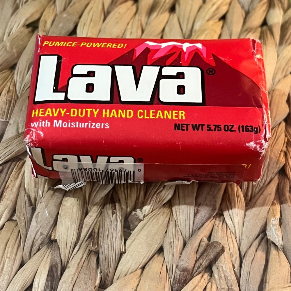 Lava Pumice Powered Heavy‎ Duty Hand Cleaner Vintage Soap Bar With Moisturizers